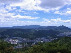 野呂山と灰ヶ峰(絵下頭より)