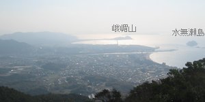 茶臼山からの眺め