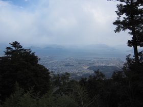 極楽寺展望台からの眺め