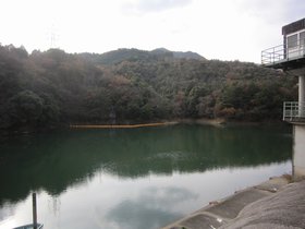 二級峡ダム湖